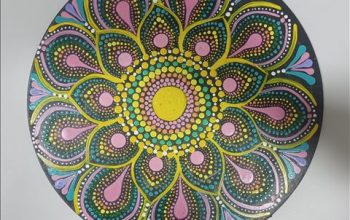 Painting Art Mandala Original Hand Made