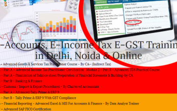 Accounting Course in Delhi, 110067, SLA Accounting